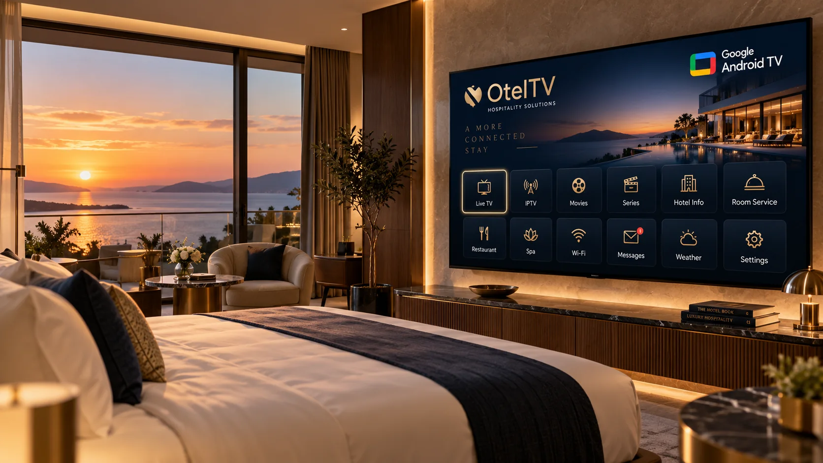 Stayivo app on Google Android TV