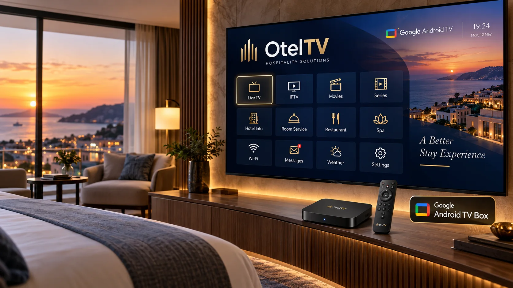 Stayivo with Google Android TV Box