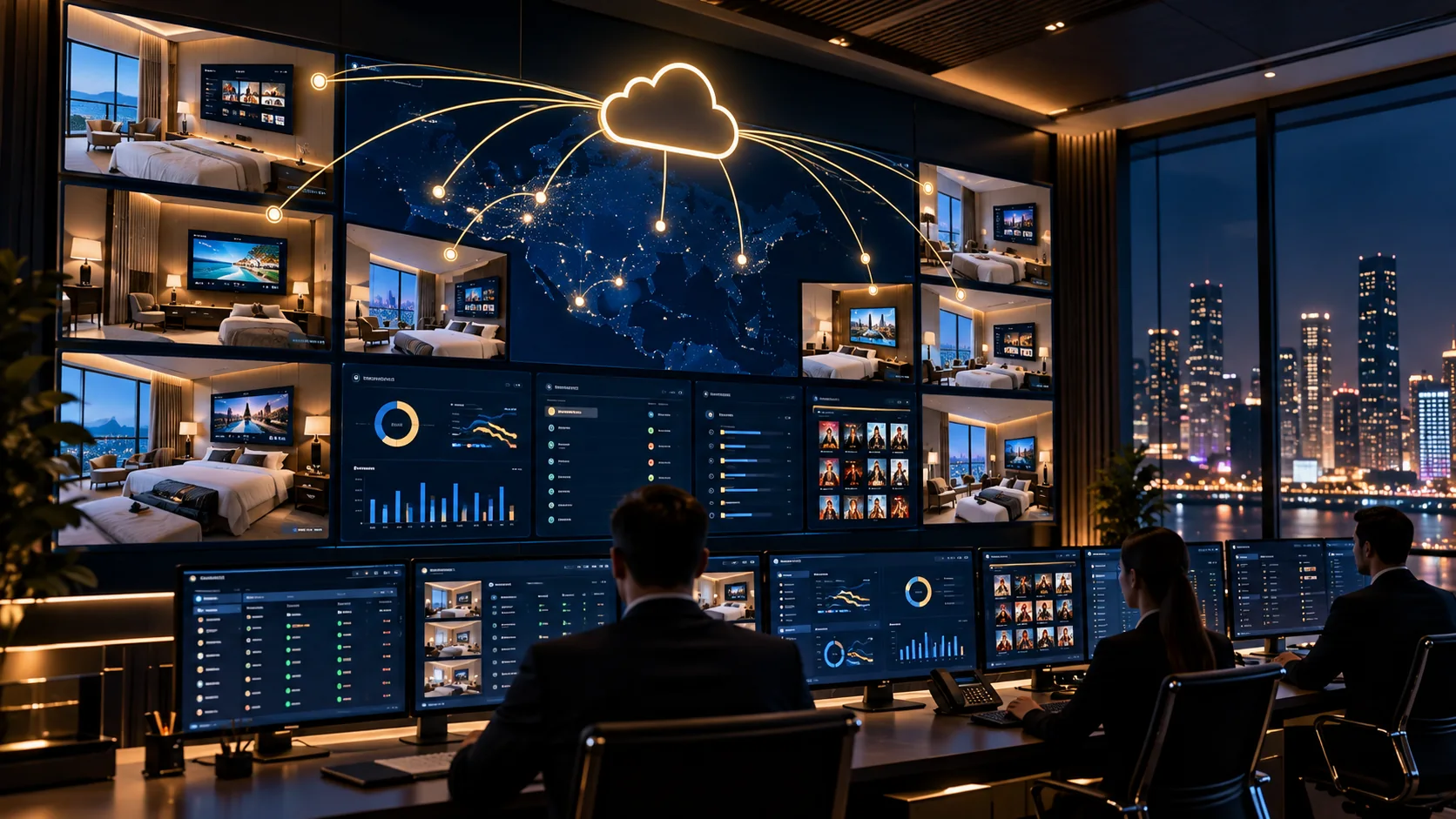 Stayivo cloud management and multi-property control panel