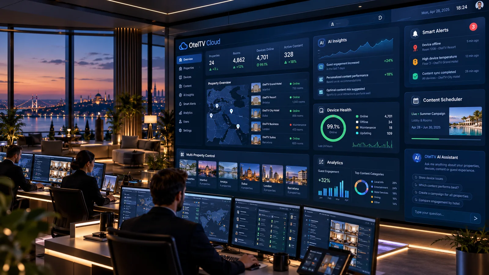 Stayivo AI-powered central management